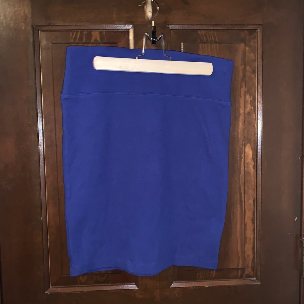 American Eagle Basic Royal Blue Pencil Skirt